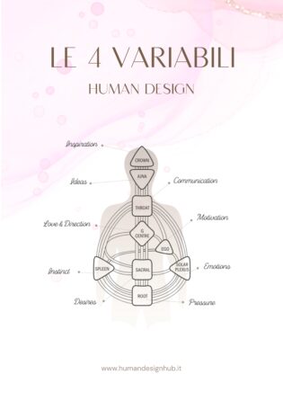 Lettura delle 4 variabili - Lettura + sessione 1:1